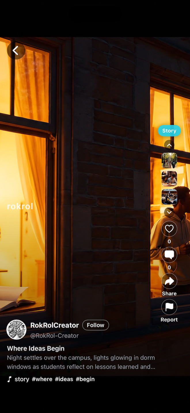 RokRol app preview 7